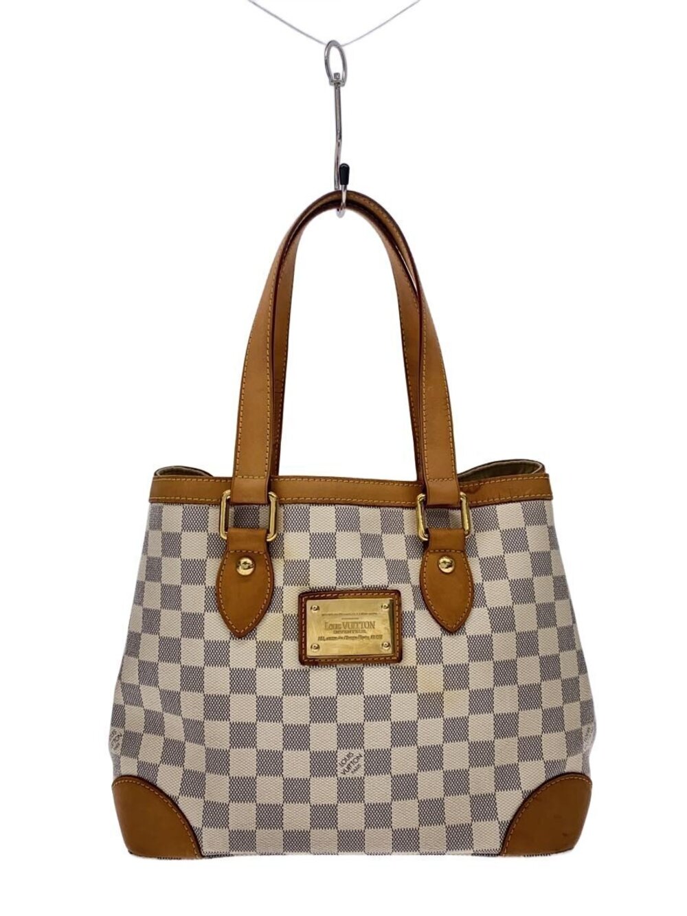 Louis Vuitton Hampstead Damier Azur White